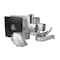 Duravent DuraVent 3 in. H X 12 in. W Silver Steel Pellet Vent Kit 3PVL-KHA - alternate 1